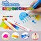 BAZIC 12 Color Gel Crayons, 12 Count, Silky Gel Formula, for Coloring, Kids Art, School Art Class